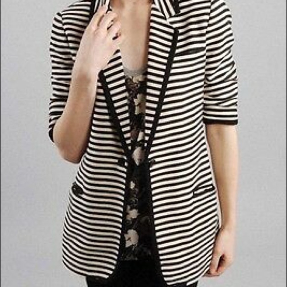 Elizabeth and James striped blazer